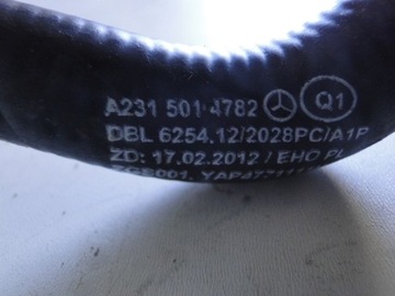 MERCEDES SL R231 PŘÍVOD WAZ VODY A2315014782