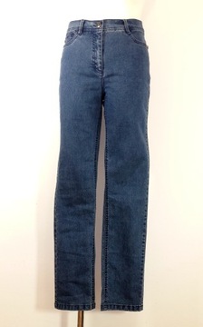 Brandtex JEANS klasyczne spodnie jeansowe rurki 38