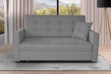 Kanapa sofa młodzieżowa VIVA 3 LUX sofa guziki