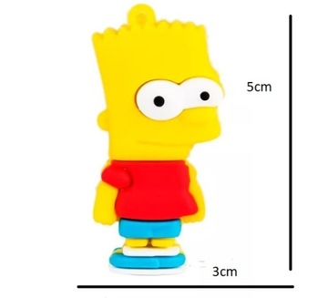 PENDRIVE 16 GB BART THE SIMPSONS BAJKA ANIMACJA