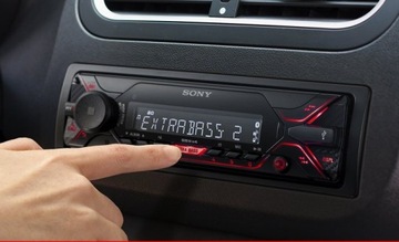 АВТОМОБИЛЬНАЯ АВТОМОБИЛЬНАЯ РАДИО SONY DSX-A410BT с Bluetooth и USB