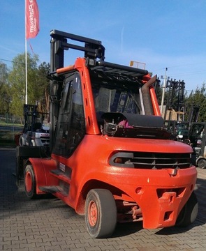 Wynajem wózka widłowego Linde H80T-900 mm 8000 kg