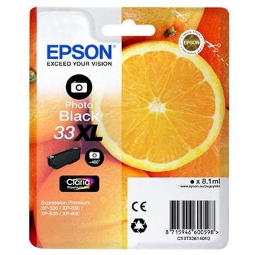 Tusz org. Epson 33XL T3361 XP530 XP630 XP635 XP830