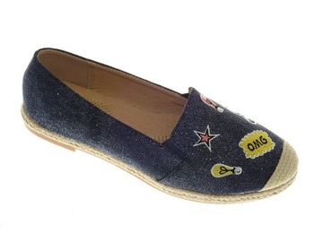 ESPADRYLE DAMSKIE H861 D.Blue r.39