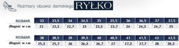 RYŁKO 09258T КОЖА размер 40,5 ВЕС F РАСПРОДАЖА