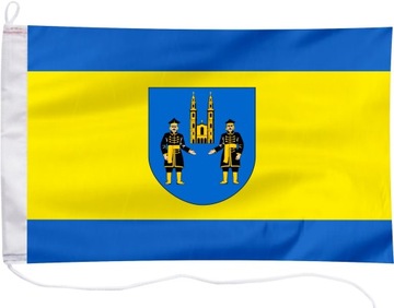 Flaga Piekary Śląskie herb bandera jachtowa 45x30