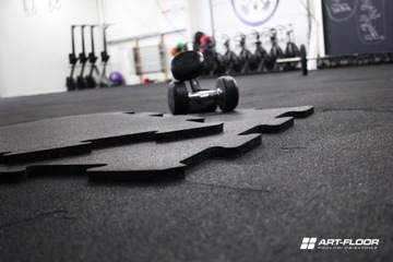 Каучуковое покрытие толщиной 20 мм для пазла CROSSFIT GYMS