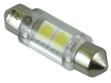 żarówka rurkowa LED 2 SMD 10x36 mm C5W C10W 12V RS