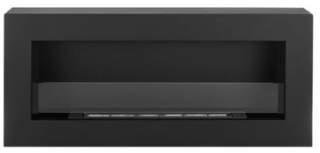 фото ориг. №7, Biofireplace black hull 90x40 with glass safe