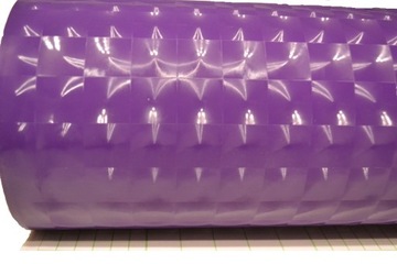 FOLIA FIOLETOWA KOCIE OCZY 152x50 PSYCHODELIK