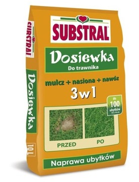 TRAWA RENOWACJA DOSIEWKA NAPRAW TRAWY SUBSTRAL 10L