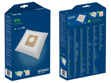 36 СУМКОВ WORWO ДЛЯ ПЫЛЕСОСА SENCOR SVC 45 EMB419K