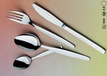 AMEFA 6 X ДЕШЕВЫЕ НЕРЖАВЕЮЩИЕ ЛОЖКИ ДЛЯ ЧАЯ, КОФЕ, НАБОР СТОЛОВЫХ ПРИБОРОВ