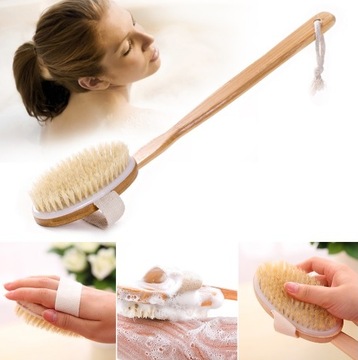ПИЛИНГ ДЛЯ ТЕЛА ЩЕТКА ДЛЯ МЫТЬЯ SIZAL WOOD ECO
