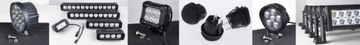 ЛАМПА 40ВТ nXn СВЕТОДИОДНАЯ ПАНЕЛЬ 4x 10Вт CREE COMBO-MIX ATV