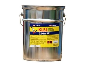 Klej Szewski do obuwia skóry butów filcu gumy 4Kg