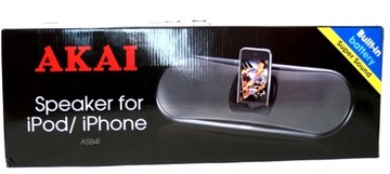 Динамик AKAI ASB4i, док-станция для iPod, iPhone