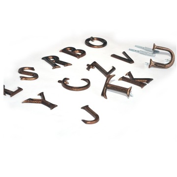 Cyfra Numer na posesję, budynek, dom 3D aluminium