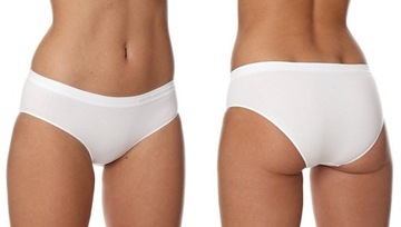Figi damskie HIPSTER BRUBECK HI00043A białe S