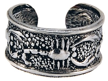 Versil kolczyk nausznica skorpion srebro 0,925