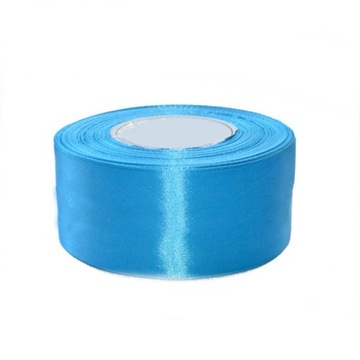 TASIEMKA Wstążka satynowe 38 mm BŁĘKIT 8103 32m