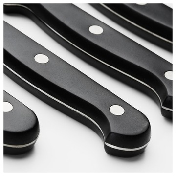 Ножи IKEA SNITTA, набор из 4 шт, 22 см, универсальные.