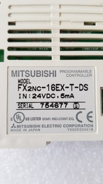 Модуль Mitsubishi FX2NC-16EX-T-DS № C673