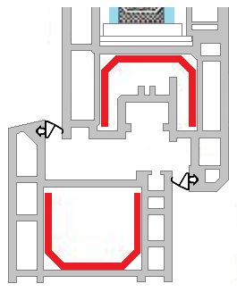 Уплотнитель оконный КТ-5А