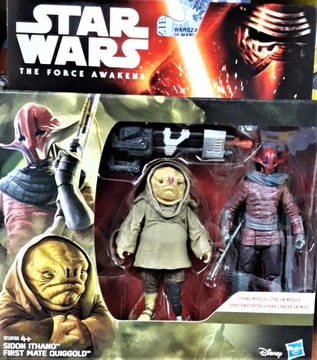 Hasbro Star Wars B5896 Sidon Ithano and First Mate