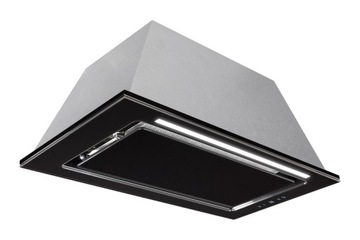 Вытяжка под шкаф/встроенная Toflesz Linea Glass BK 90см. 700м3/ч + дистанционное управление