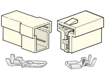 ZŁĄCZE KONEKTOROWE 2 PINOWE OK-2 OK2 OP-2 OP2