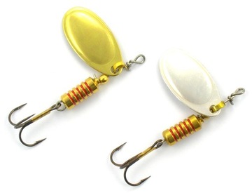 2 x MOSCA SPANTO Nr.3/ 5 gr LAKE RIVER PIKE HUNTER