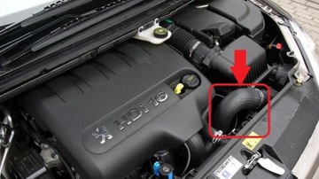 фото ориг. №7, Патрубком turbo интеркулера peugeot 307 2.0 hdi 0382av