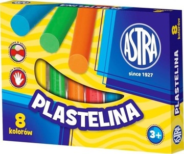 ASTRA - Plastelina 8 kolorów