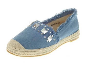 ESPADRYLE DAMSKIE ĆWIEKIE MB6471 Blue r.38