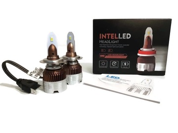 ŻARÓWKI LED H7 INTELLED 2x30W SUPER MOCNE ŻARÓWKA