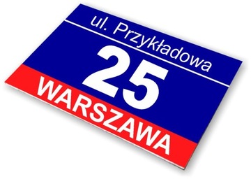 ТАБЛИЧКА С НОМЕРОМ ДОМА АДРЕСНАЯ ТАБЛИЧКА 30х20