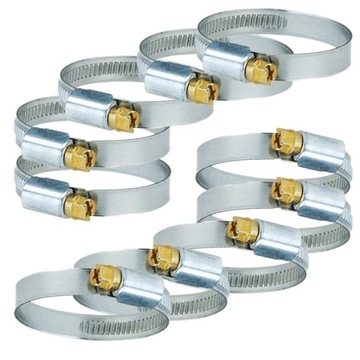 OPASKA ŚLIMAKOWA 10-16 MM 10 SZT ZACISKOWA OBEJM
