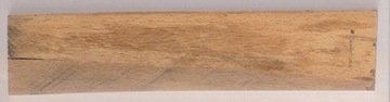 DR0373 Drewno buk rękojeść nóż knifemaking lakier 23 x 7,7 x 5 cm