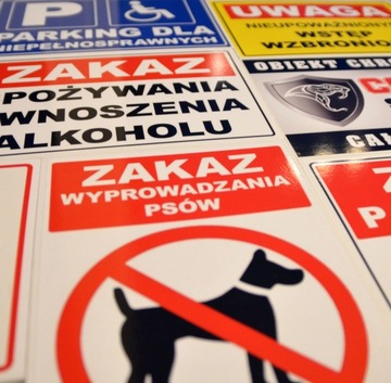 табличка «ХОДЯЩИЕ СОБАКИ ЗАПРЕЩЕНЫ» ТАБЛИЧКА А4