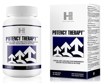 POTENCY THERAPY TABLETKI NA MOCNĄ EREKCJĘ SILNĄ POTENCJĘ WZWÓD VIGOR