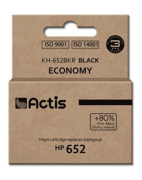 Tusz ACTIS HP 652 CZARNY KH-652BKR Deskjet Ink