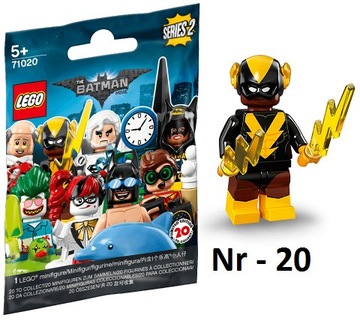 LEGO 71020 MINIFIGURES BATMAN 2 Black Vulcan nr 20