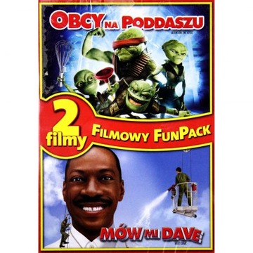 DVD - Obcy na poddaszu + Mów mi Dave -- PL --FOLIA