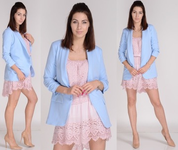 Элегантный приталенный жакет Big Size Z1 2XL/44