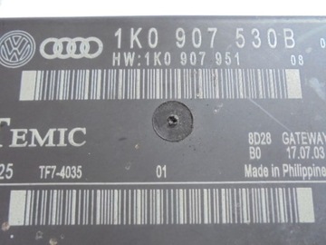 AUDI A3 8P MODUL ŘÍZENÍ GATEWAY 1K0907530B