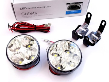 Круглые дневные ходовые огни Drl 2X4 Led 450Lm 70Mm Drl 05