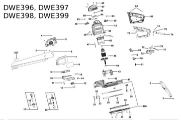 Ротор DeWalt DWE396.397.398 «Аллигатор».