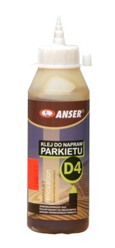 Klej do NAPRAW podklejania parkietu PUR D4 500ml