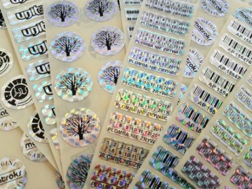 HP-800 - Голограмма 50x20 мм с вашим оттиском